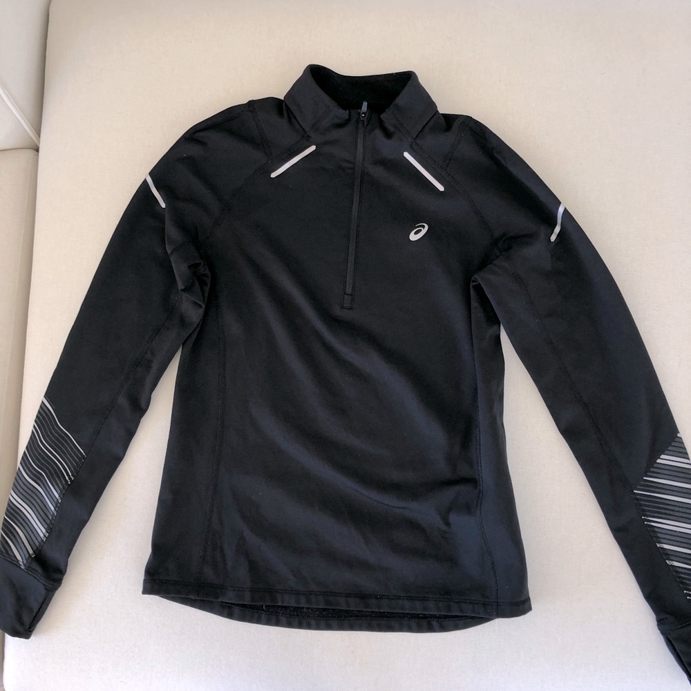 ASICS winter 1/2 zip running long sleeve shirt XS - Picture 1 of 5